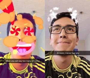 funny snapchat